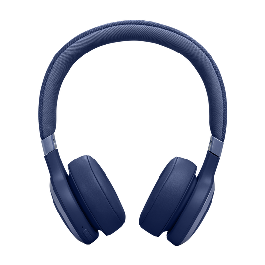 JBL Live 670NC - Blue - Wireless On-Ear Headphones with True Adaptive Noise Cancelling - Front image number null